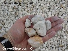 Commercial #4 Limestone Gravel image