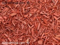 Red Dyed Mulch image