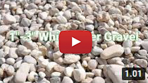 1-3 inch white river gravel