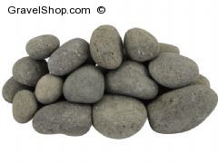 Grey Caribbean River Pebbles 1