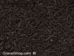 Shredded Brown Rubber Mulch
